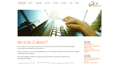 Desktop Screenshot of it-alliance.at